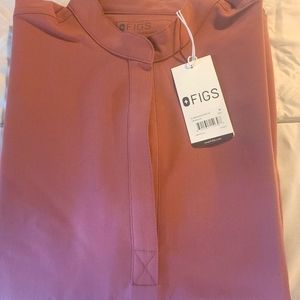 Medium Figs Rafaela Mauve scrub top